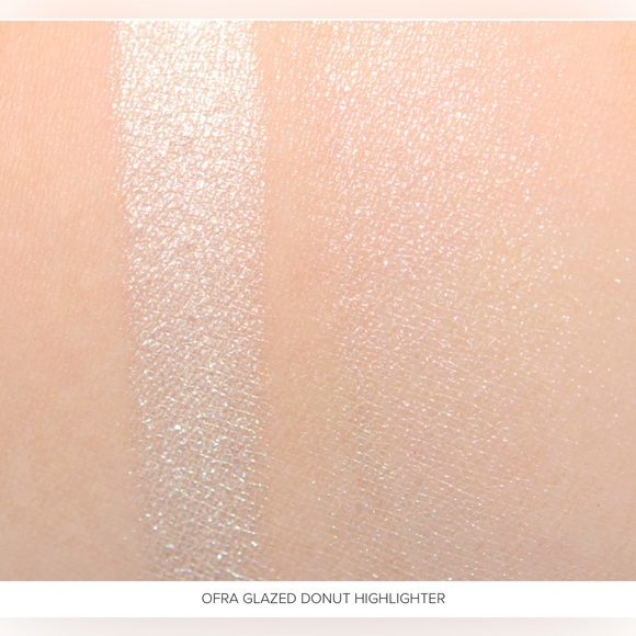 OFRA Glazed Donut Highlighter- vegan, frosty white metallic, baked formula - Picture 3 of 9
